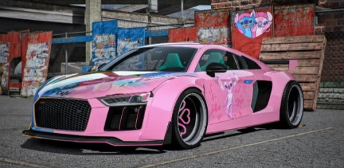 More information about "Audi R8 Stitch & Angel Livery | Gamer's Cafe"