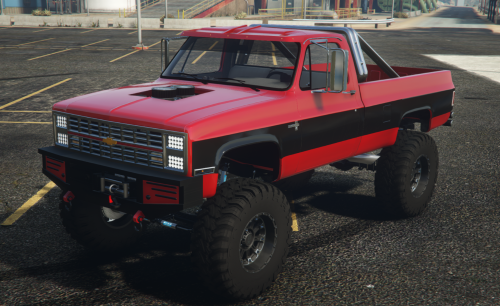 More information about "1986 Chevy Square Lifted Offroad Beast"