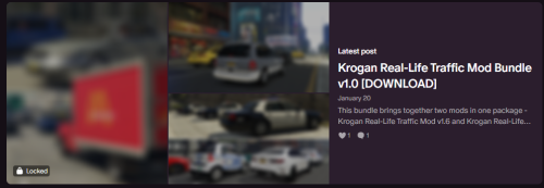 More information about "Krogan Real Life Traffic V1.6"