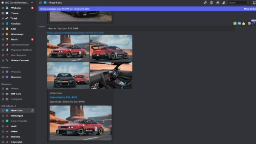 Nissan Skyline R33 LBWK - Vehicle Downloads - LauncherLeaks