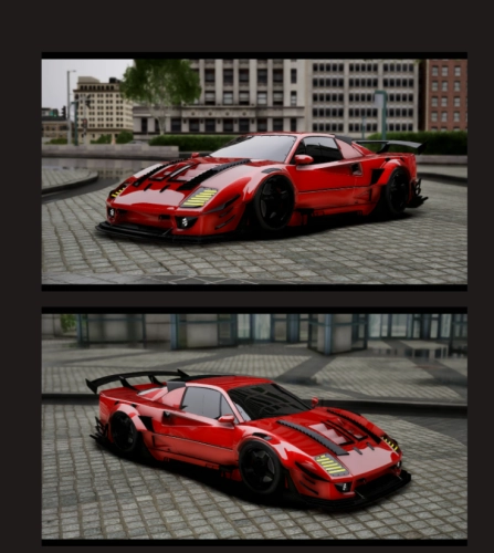 More information about "Ferrari F40 Dogfight | Adan"