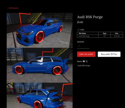 More information about "Audi RS6 Purge | GDC"