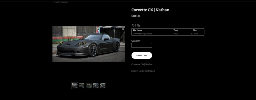 More information about "Corvette C6 | Nathan"