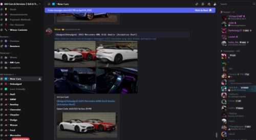 More information about "2023 Mercedes-AMG SL63 4matic [Animation Roof]"