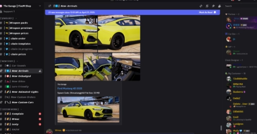 More information about "Ford Mustang 4D 2025"