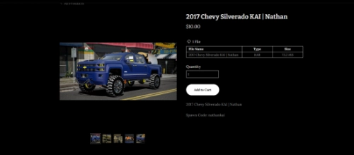 More information about "2017 Chevy Silverado KAI | Nathan"