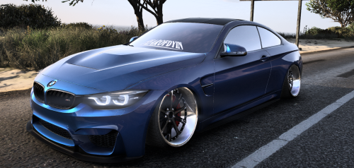 More information about "Gibbys clapped designs m4 static car"