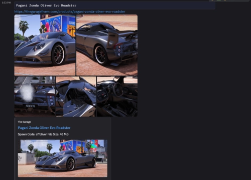 More information about "Pagani Zonda Oliver Evo Roadster | HunnyMeena"