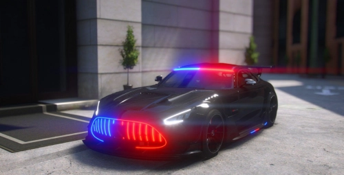 More information about "Mercedes GT Black Police | Versus"