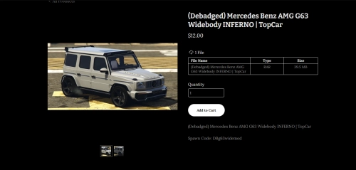 More information about "Mercedes Benz AMG G63 Widebody INFERNO | HarvinoiiD"
