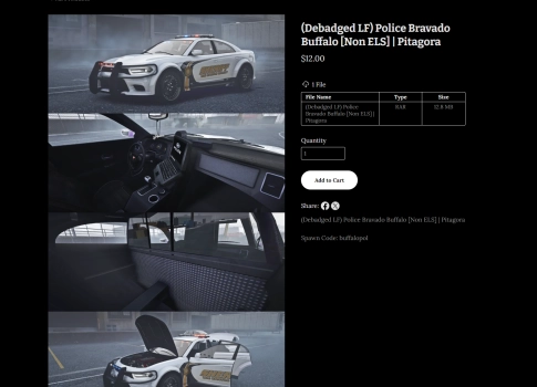 More information about "Police Bravado Buffalo | Pitagora"