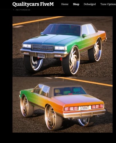 More information about "Chevrolet Caprice 4 Door Donk | SJB Cars"