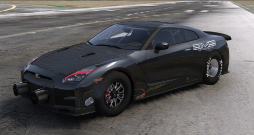 More information about "Nissan GTR35 Drag | Gold Custom"