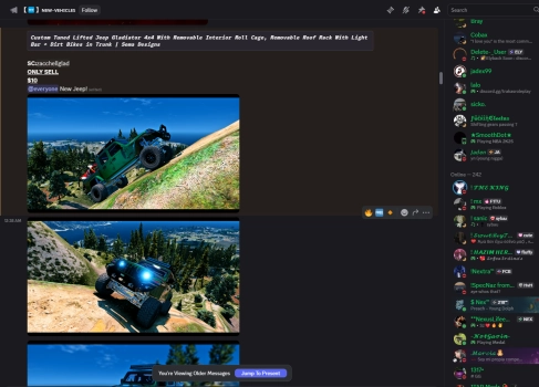 More information about "Custom Tuned Lifted Jeep Gladiator 4x4 With Removable Interior Roll Cage, Removable Roof Rack With Light Bar + Dirt Bikes in Trunk | Sema Designs"