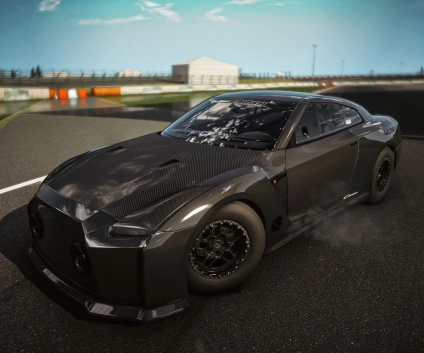 More information about "Nissan GTR35 Drag | Gold Custom"