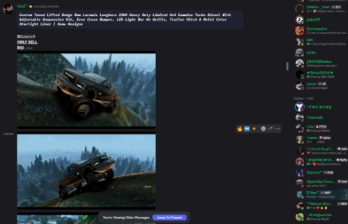 More information about "Custom Tuned Lifted Dodge Ram Laramie Longhorn 2500 Heavy Duty Limited 4x4 Cummins Turbo Diesel With Adjustable Suspension Kit, Iron Cross Bumper, LED Light Bar On Grille, Trailer Hitch & Multi Color Starlight Liner | Sema Designs"