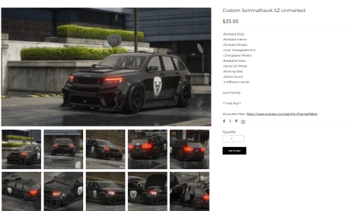 More information about "Seminal Hawk XZ | BaddBlood Custom"