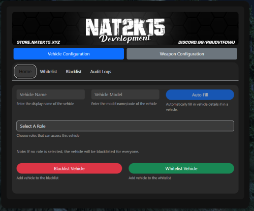 More information about "Vehicle & Weapon Management OPEN SOURCE, UNLOCKED, WORKING"
