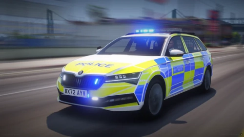 More information about "Moddex Met Police Skoda Estates"