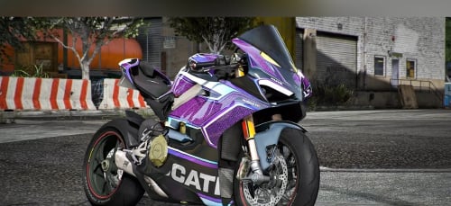 More information about "black panda ducati custom"