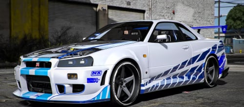 More information about "nissan gtr paulwalker custom"