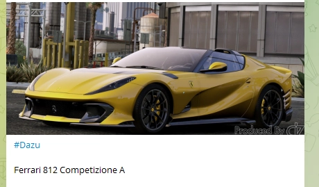 More information about "Ferrari 812 Comp A | Dazu"