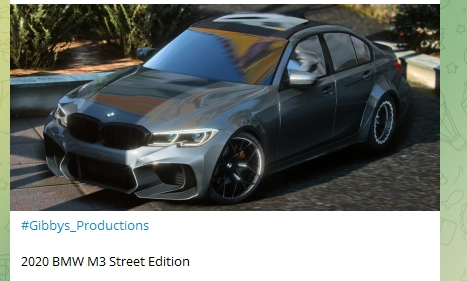 More information about "BMW M3 Street Edition"