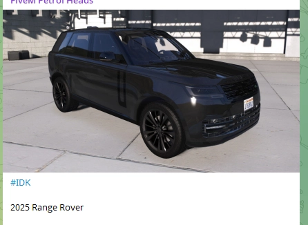 More information about "Range Rover SV | OYC"