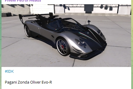 More information about "Pagani Zonda Oliver Evo R | IDK"