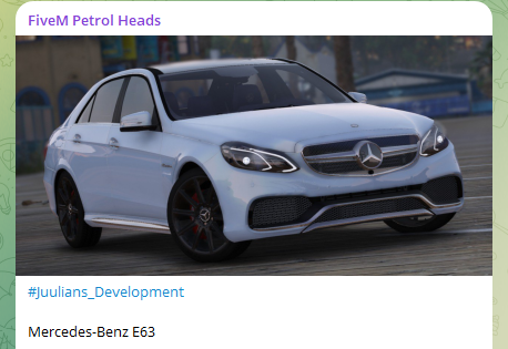 More information about "Mercedes E63 | NOT Julian"