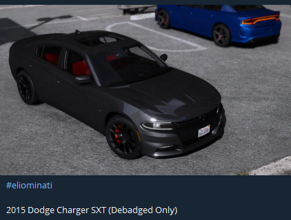 More information about "Dodge Charger SXT | Elio"