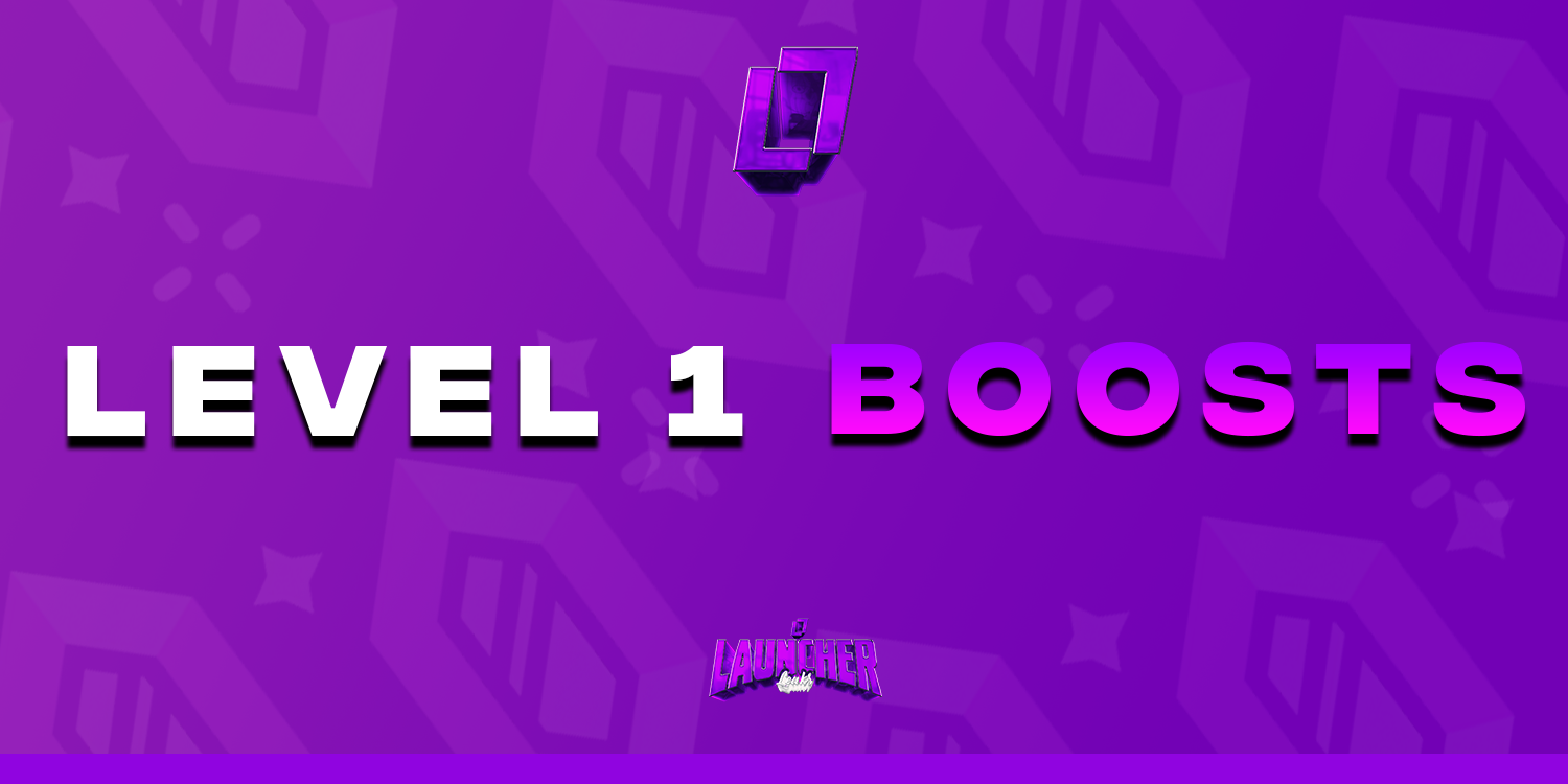 Boost Level 1 Boosts (1 Month)