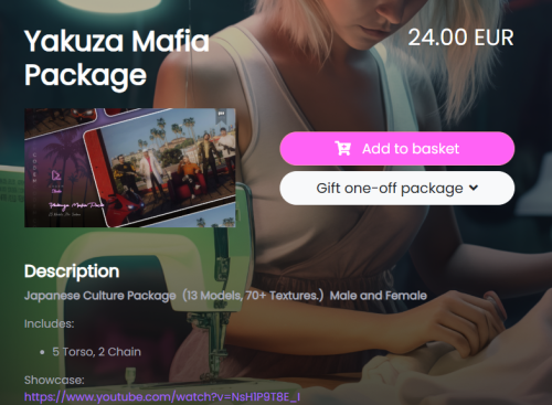 More information about "Yakuza Mafia Package"