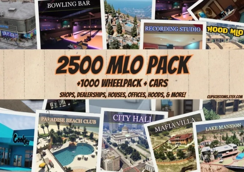 More information about "FiveM 2500+ MLO Mega Pack | ALL WORKING..."