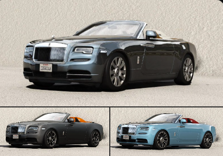 More information about "Rolls-Royce Dawn pack with 3 versions"
