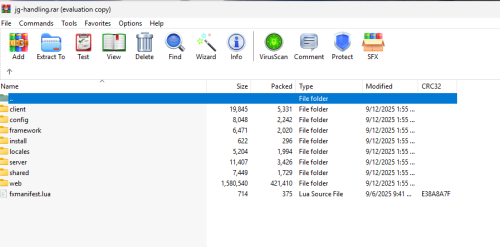 More information about "jg handling"