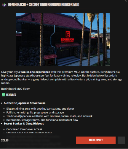 More information about "Benihibachi + Secret Underground Bunker MLO OVI/CODEALKER READY"