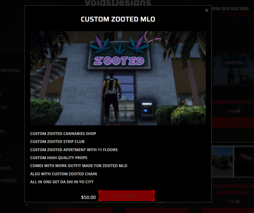 More information about "VOIDS DESIGNS CUSTOM ZOOTED MLO FULLY CLEAN OIV/CODEWALKER READY"