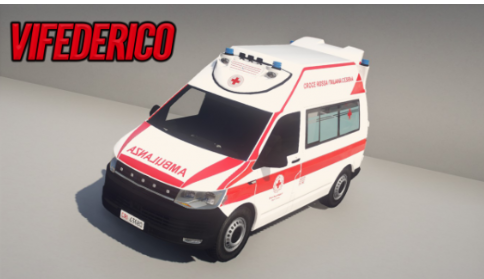 More information about "Volkswagen T6 ambulanza Croce rossa"