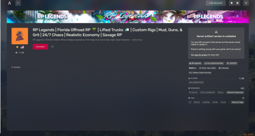 More information about "RP LEGENDS Server Dump"
