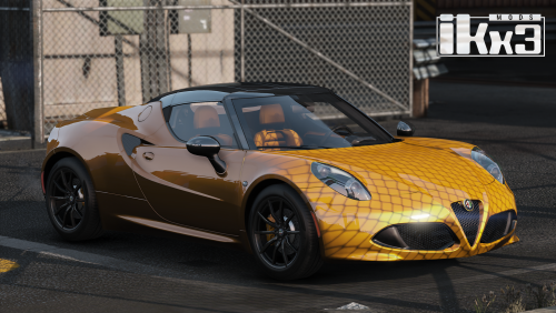 More information about "Alfa Romeo 4C Spider 2015 by iKX3 Mods"
