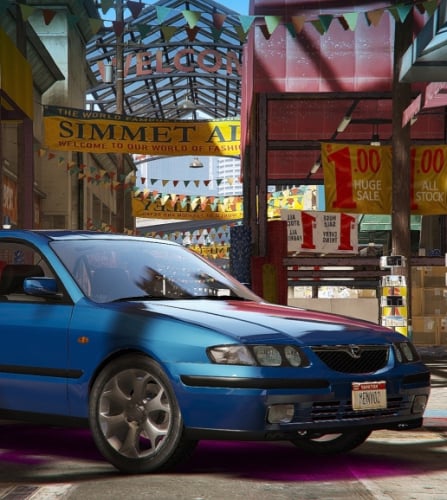 More information about "Mazda 626 By GCM"