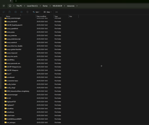 More information about "San Andreas County Roleplay (SACRP) Server Dump"