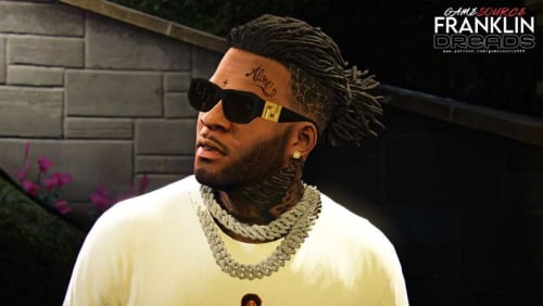 More information about "GameSource Franklin Dreads Hairstyle"