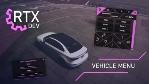 More information about "FiveM Script - Vehicle Menu"