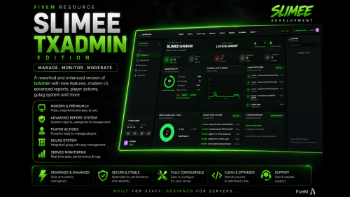 More information about "slimee TXAdmin"
