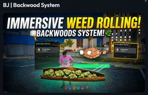 More information about "BJ/CORNER Weed Rolling System FULLY FIXED NO BACKDOOR ESX/QB"