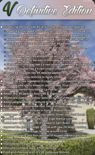More information about "V-Definitive Edition 2.8 + new L.A. Roads + RealityV-3.3.2 ALL FOR FIVEM"