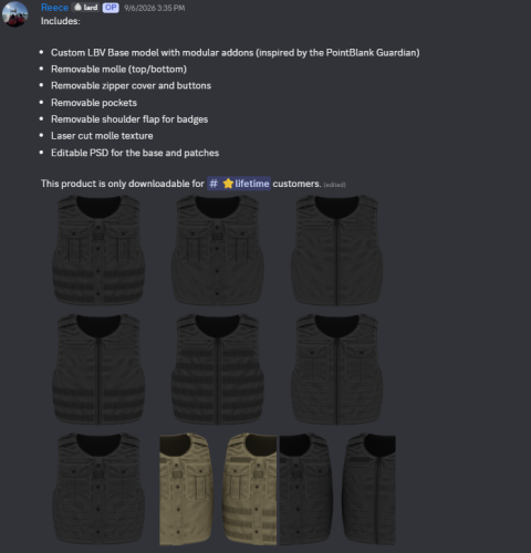 More information about "[DEV] reece's modular lbv base and v2 z9 cuffs"
