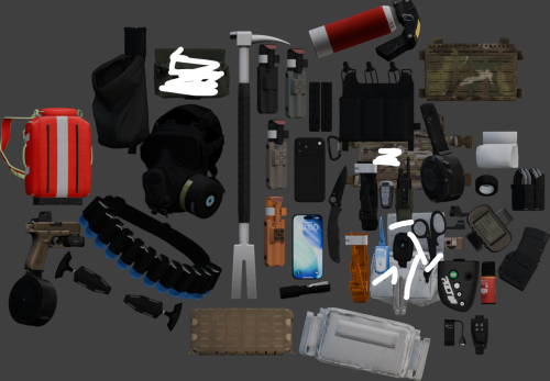 More information about "[DEV] v2 vest and belt parts"